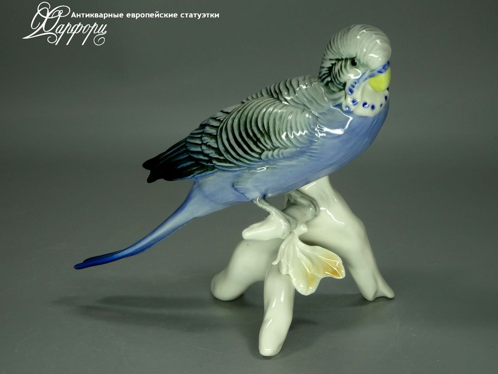 Купить фарфоровые статуэтки KARL ENS, Волнистый попугай, Германия